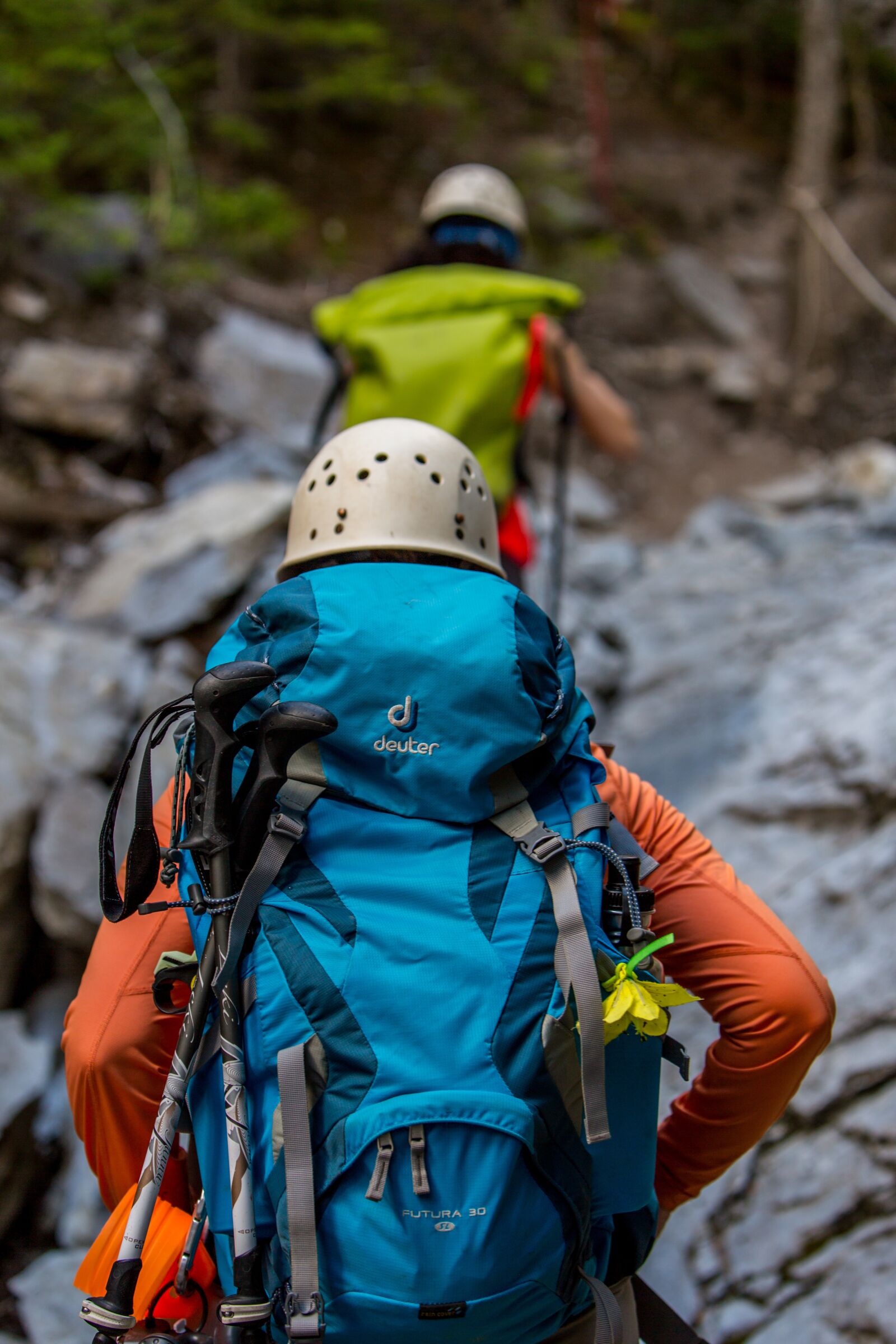 Canon EF 70-200mm F2.8L IS USM sample photo. Climbing, mountain, helmet photography