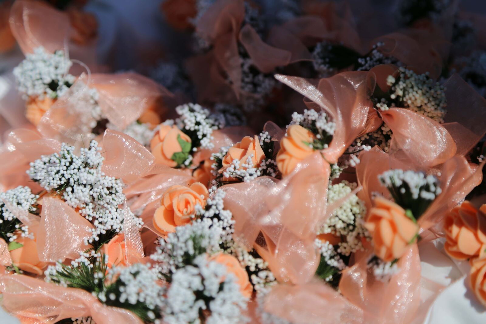Canon EF 24-105mm F4L IS USM sample photo. Silk, ribbon, handmade, roses photography