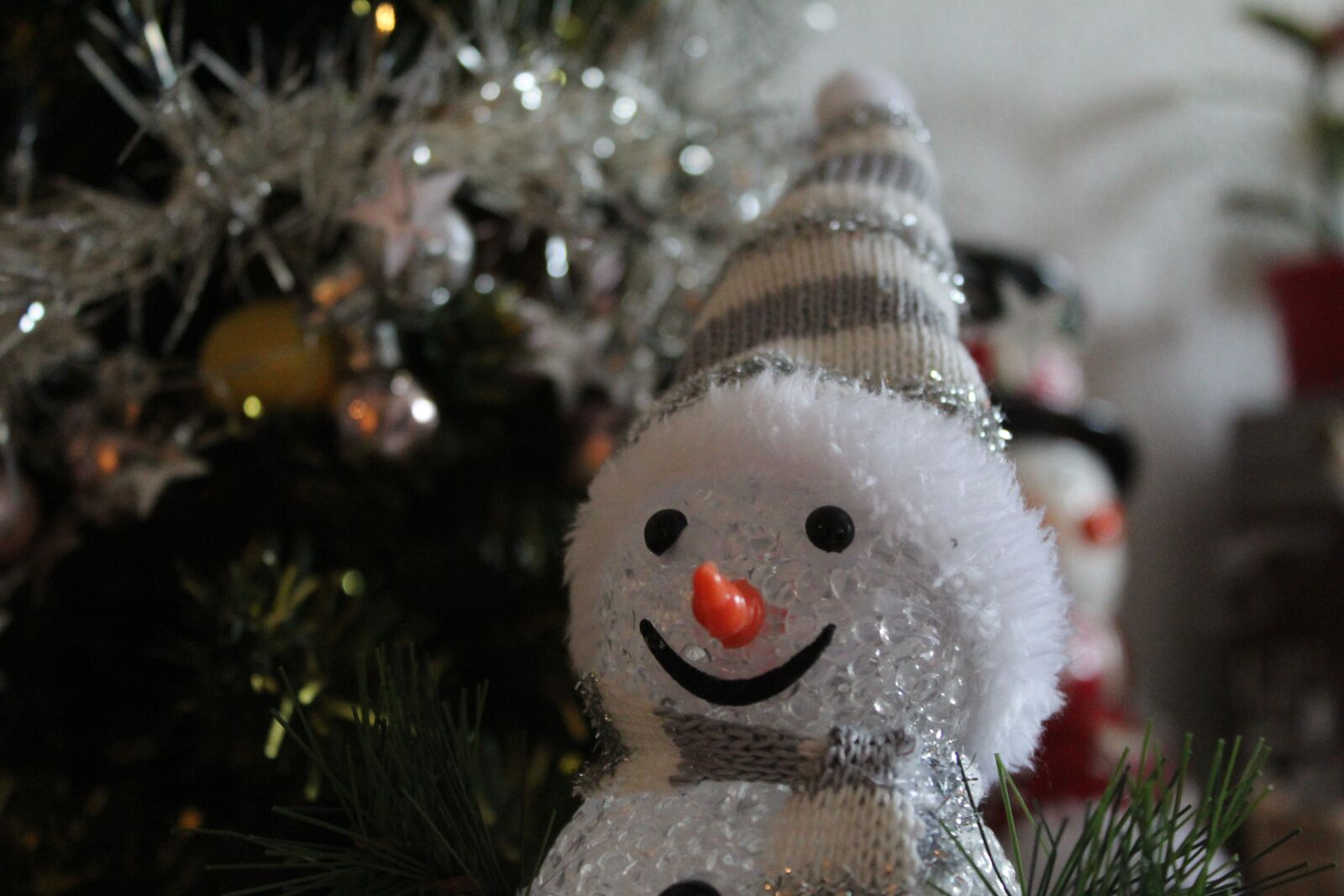 Canon EOS 1300D (EOS Rebel T6 / EOS Kiss X80) sample photo. Christmas, snowman, cold photography