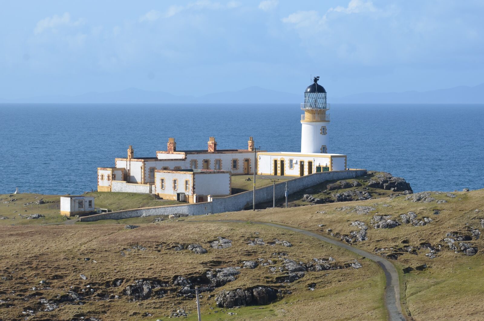 Nikon D7000 sample photo. Neist point, lighthouse, isle photography