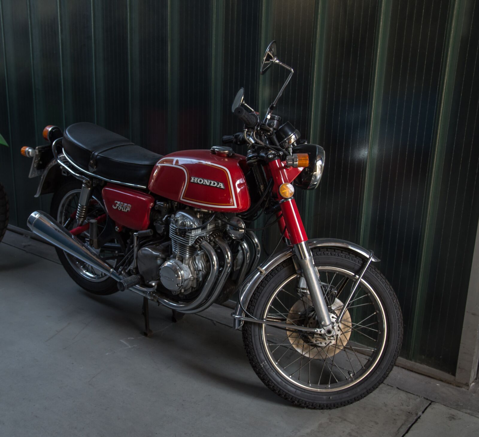 Pentax K-50 sample photo. Motorcycle, honda, biker photography