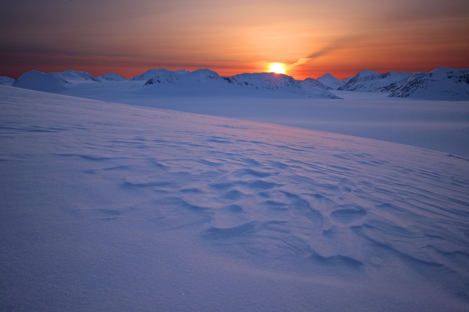 Canon EOS 40D sample photo. Sunrise, harding ice fields photography