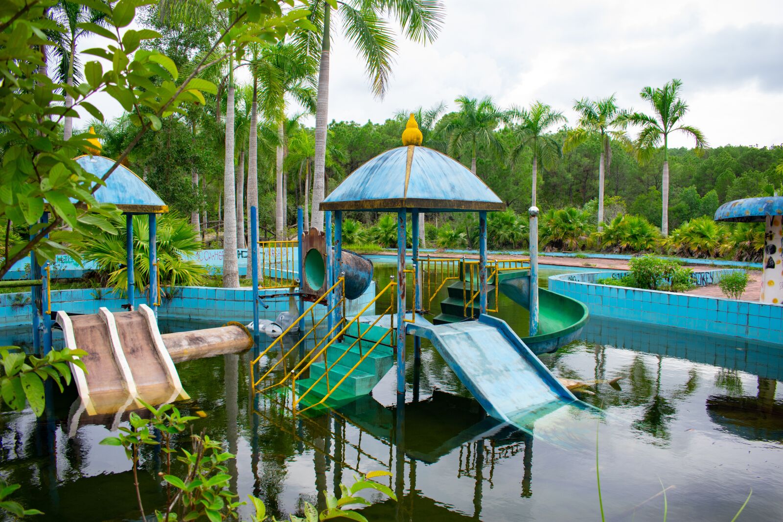 Nikon D3400 sample photo. Pool, park, water photography