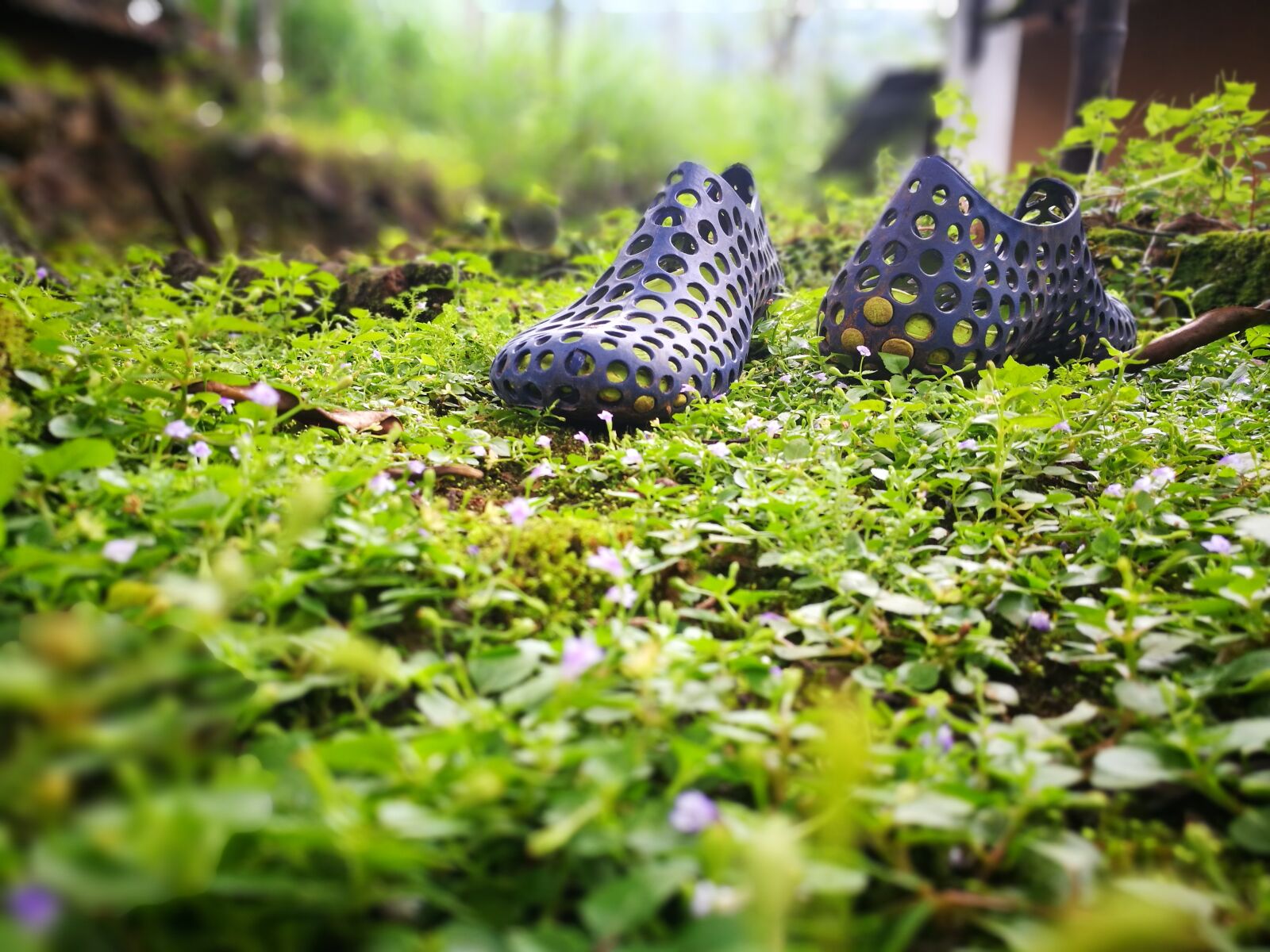 HUAWEI P9 sample photo. Green, shoes, trendy, wallpaper photography