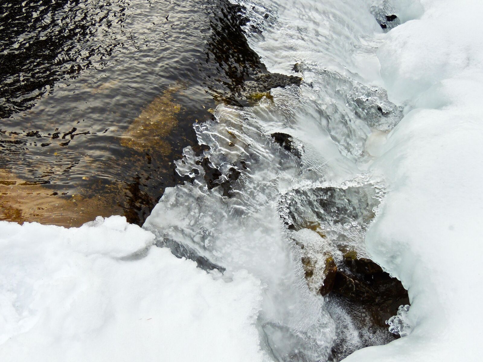Nikon Coolpix P510 sample photo. Water, winter, ice photography