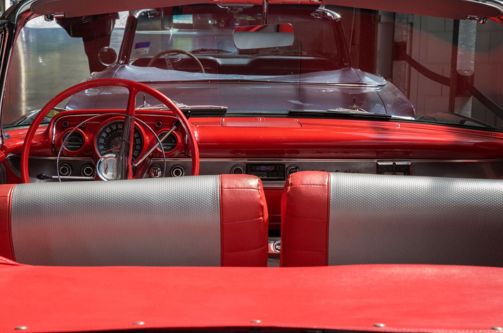 Pentax K-50 sample photo. Auto, chevrolet, cockpit photography