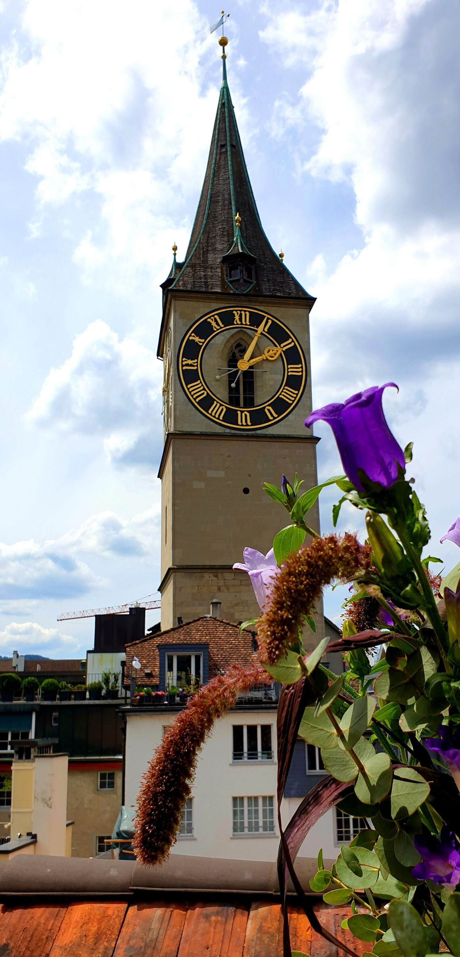 Samsung Galaxy S9 sample photo. Zurich, church tower, st photography
