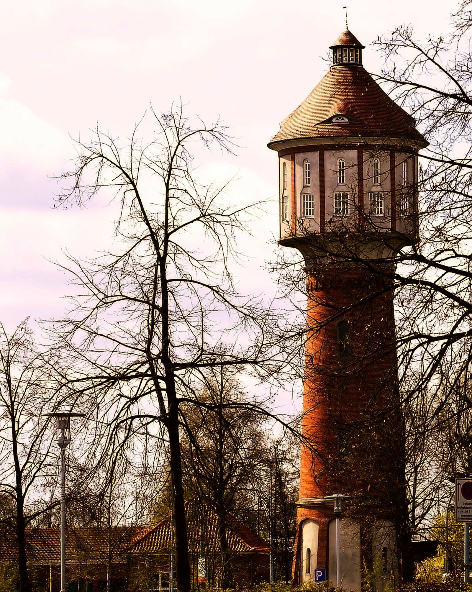 Nikon D3200 sample photo. Old water tower, lingen photography