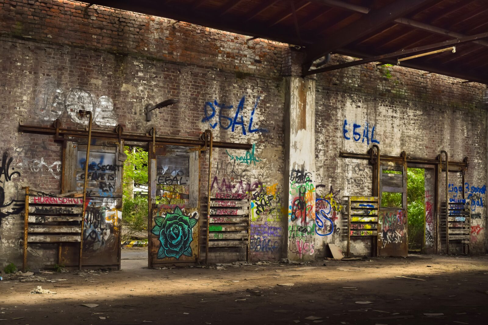 Nikon D3300 sample photo. Lost places, hall, abandoned photography