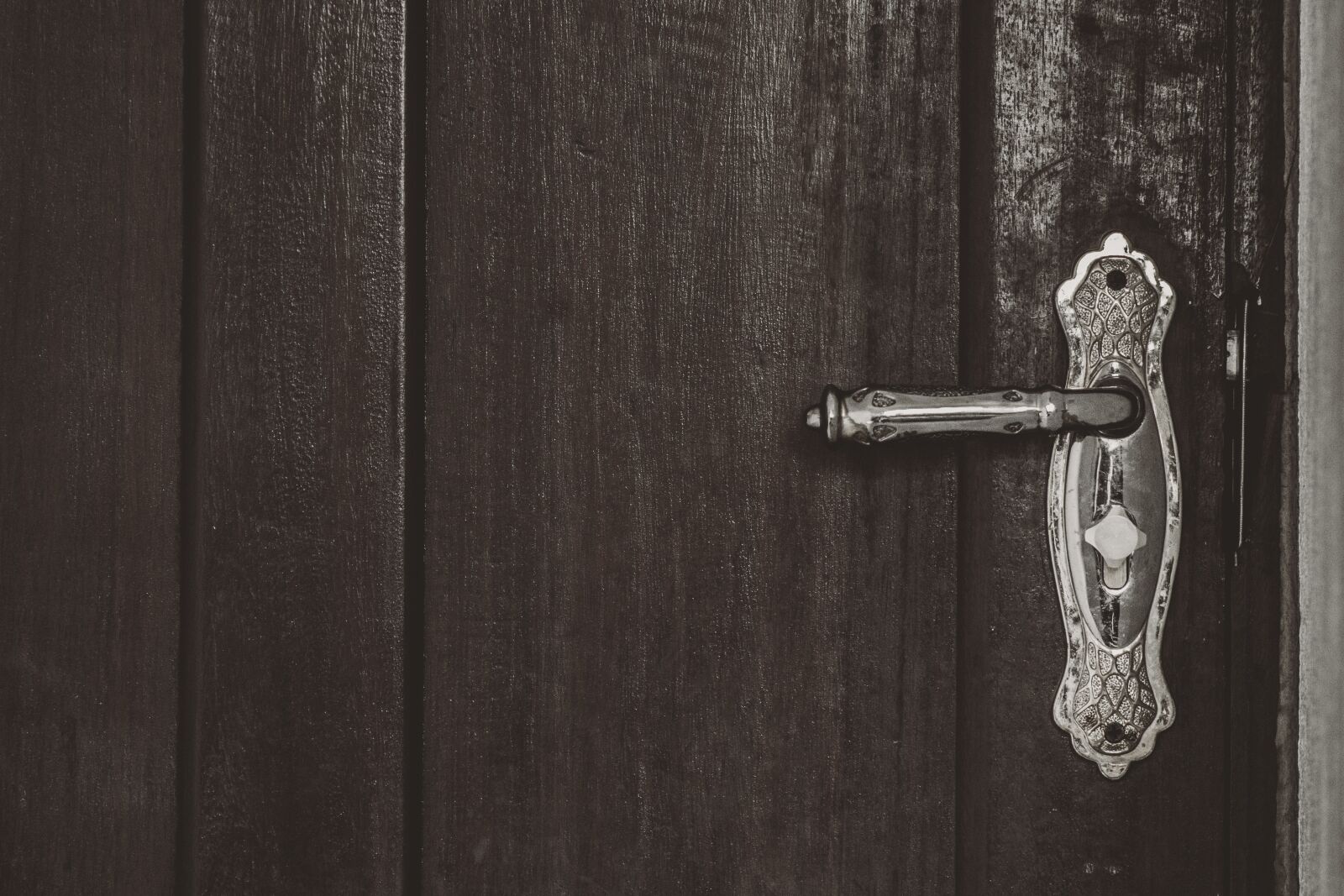 Canon EF 75-300mm f/4-5.6 sample photo. Door, vintage, wood photography