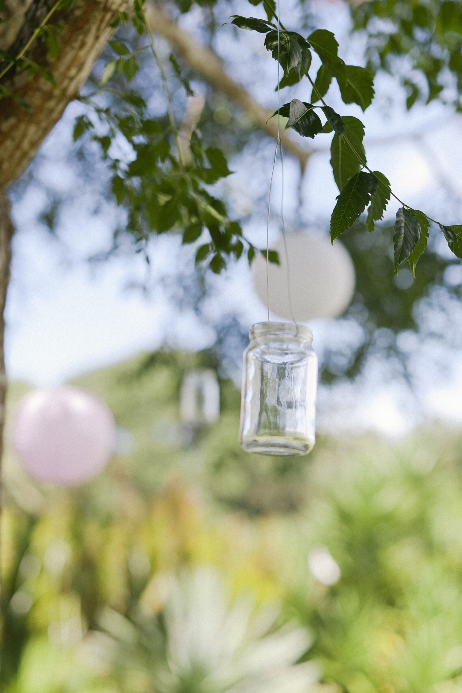 Canon EF 50mm F1.2L USM sample photo. Lanterns, wedding, celebration photography