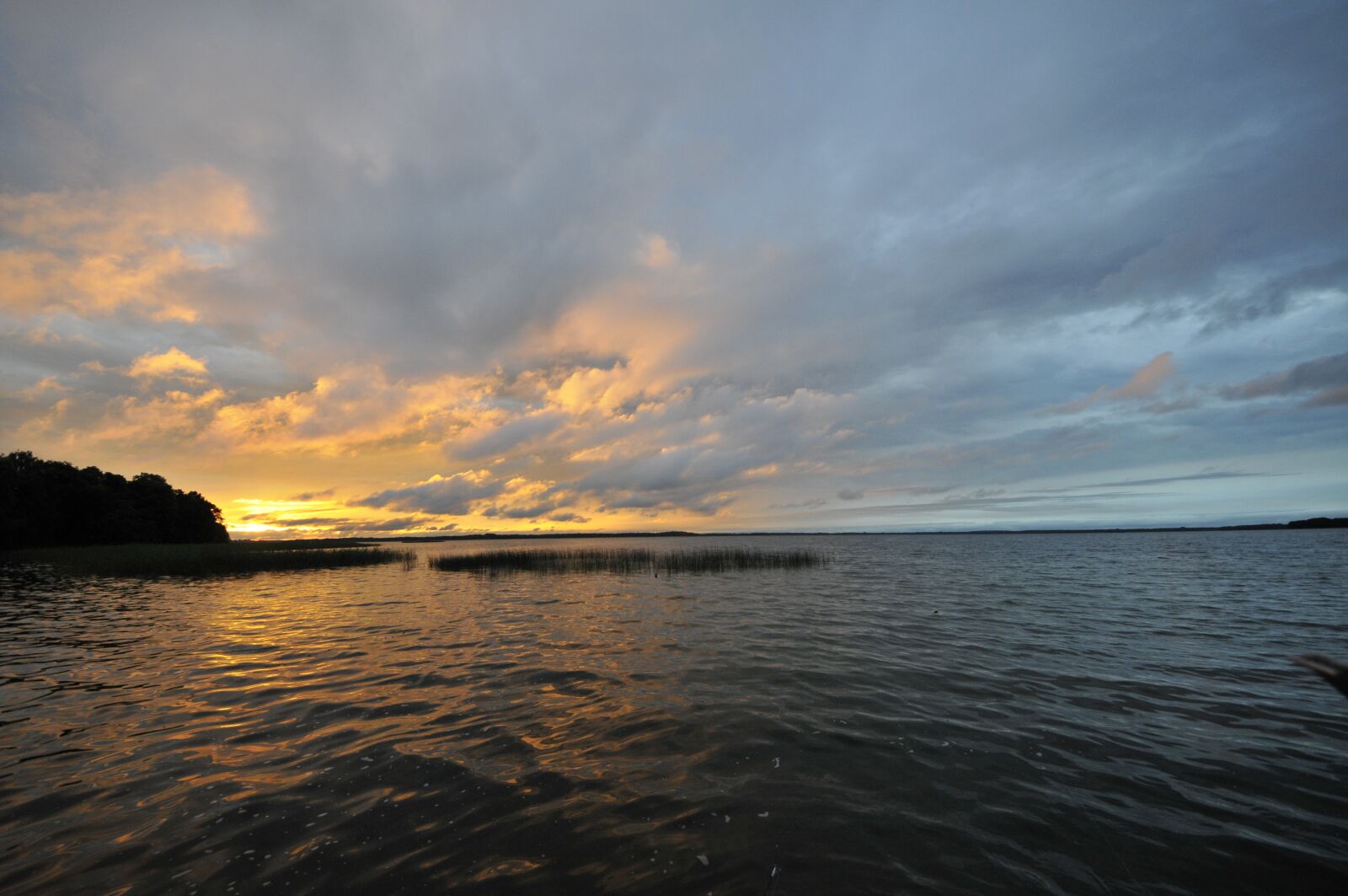 Nikon D300 sample photo. Masuria, lake, sunset photography