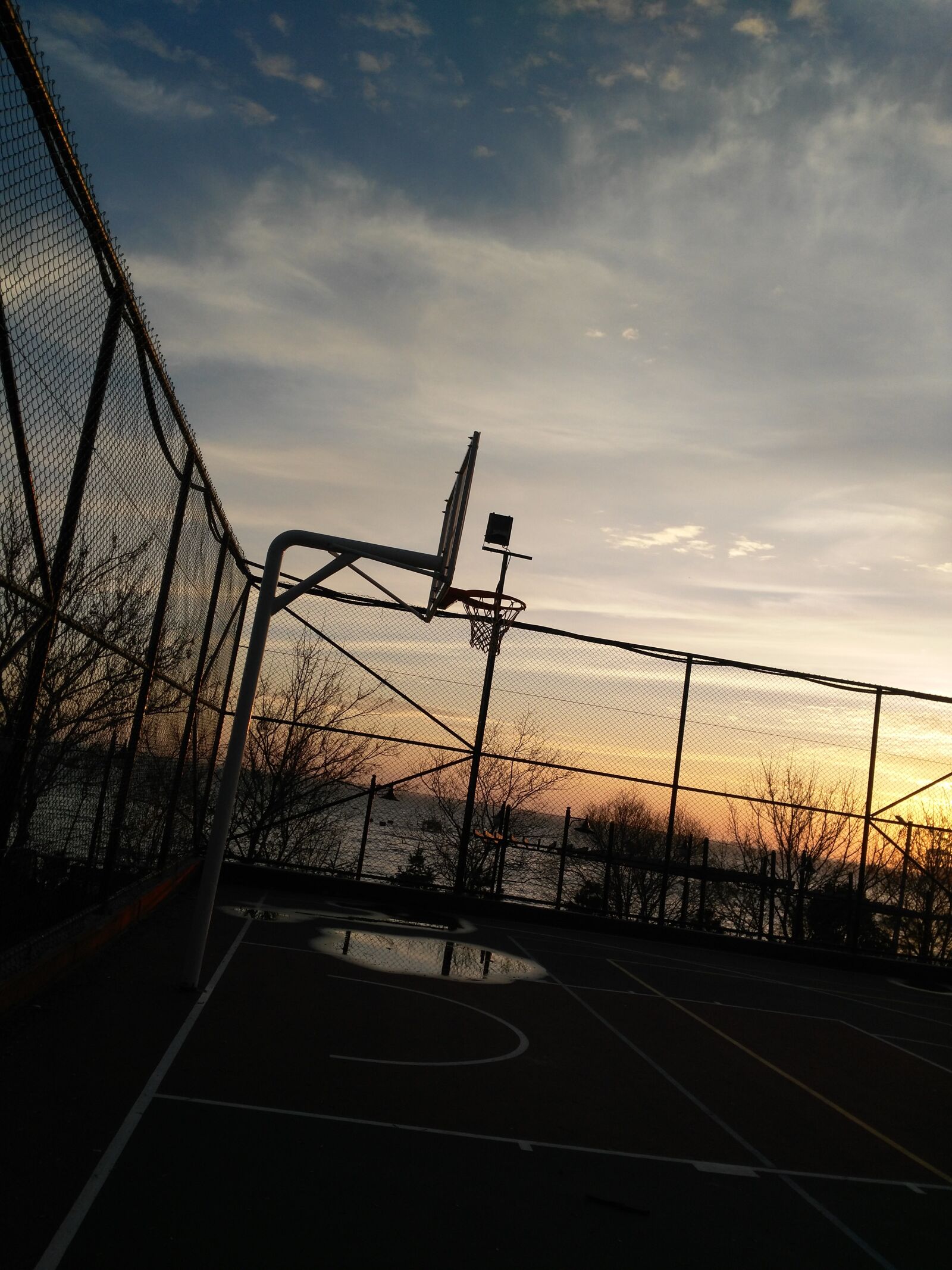 HUAWEI G7-L01 sample photo. Basketball, court, sport photography
