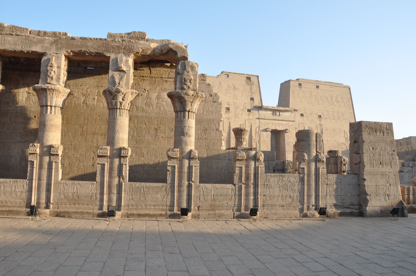 Nikon D90 sample photo. Edfu, temple, egypt photography