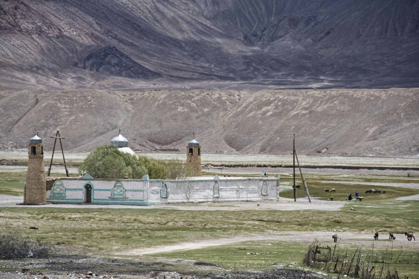 Nikon D500 sample photo. Tajikistan, murghab, mosque photography