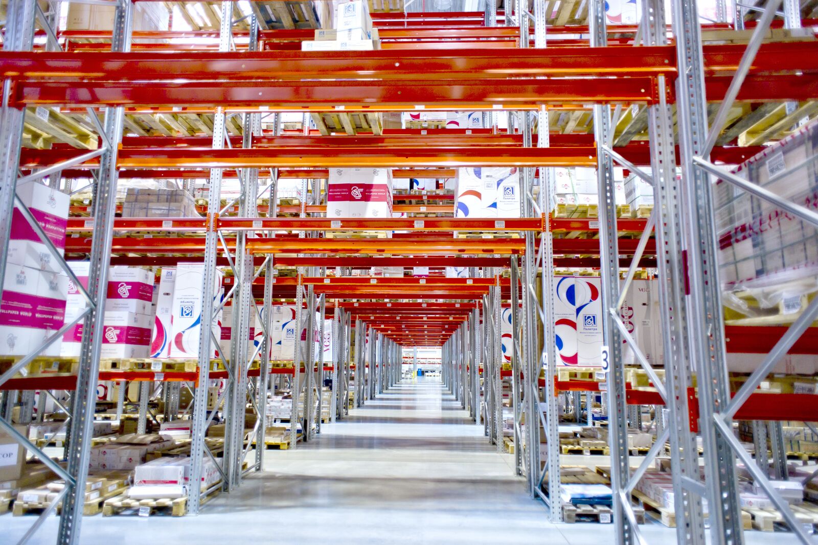 Sony Alpha DSLR-A850 sample photo. Production, logistics center, modern photography