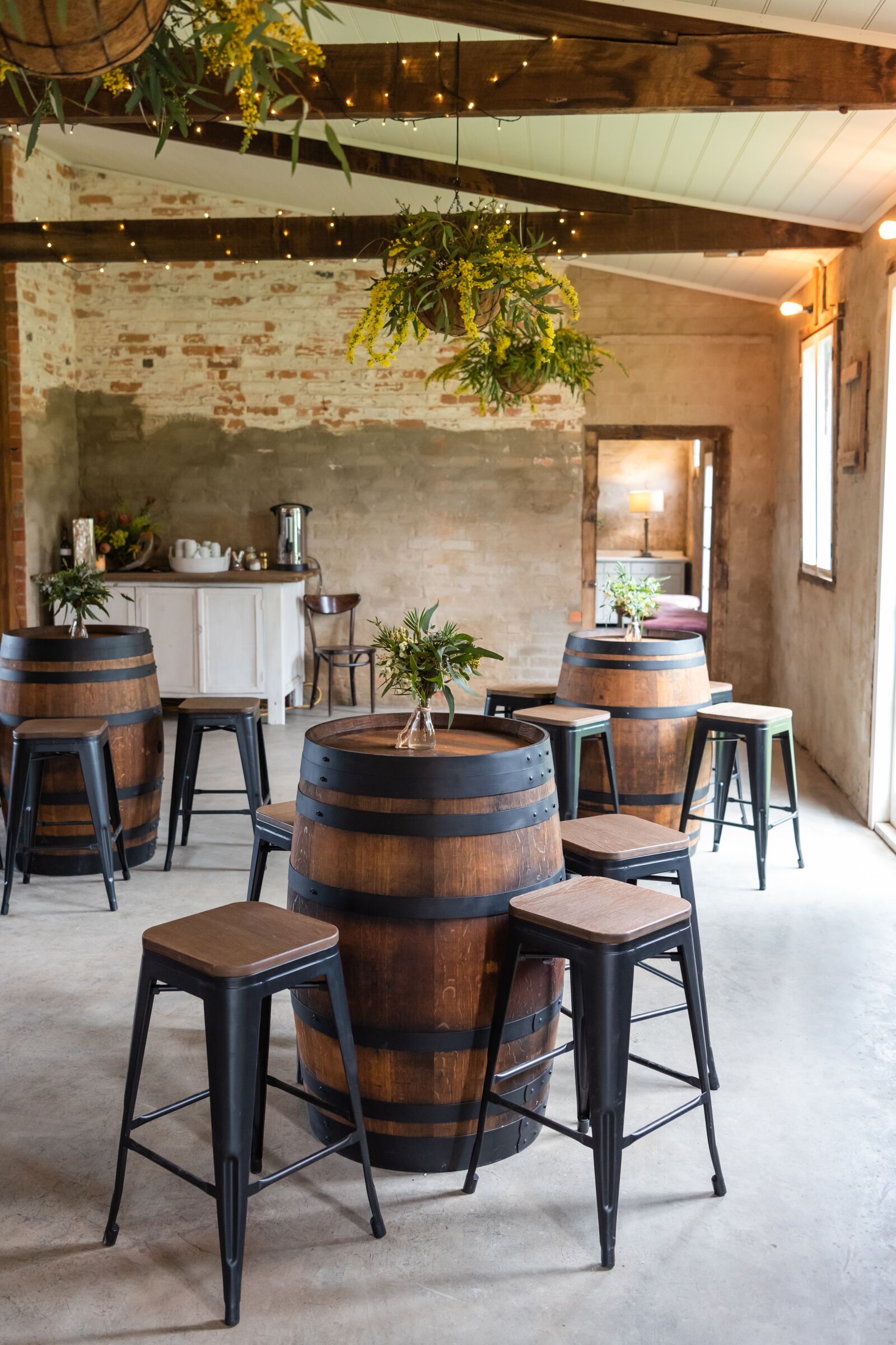 Nikon D750 sample photo. Wine barrel, bar table photography