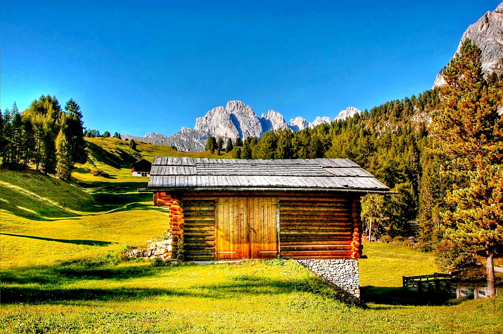 Nikon D40 sample photo. Hut, dolomites, south tyrol photography