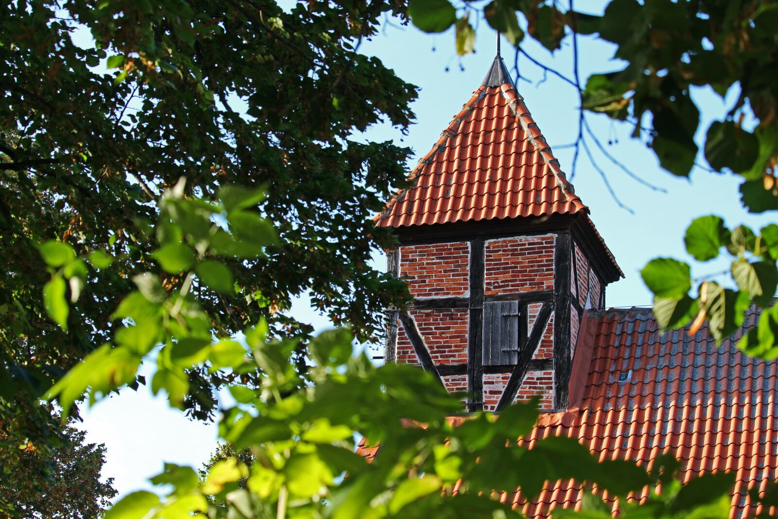 Canon EF-S 55-250mm F4-5.6 IS STM sample photo. Steeple, middle ages, architecture photography