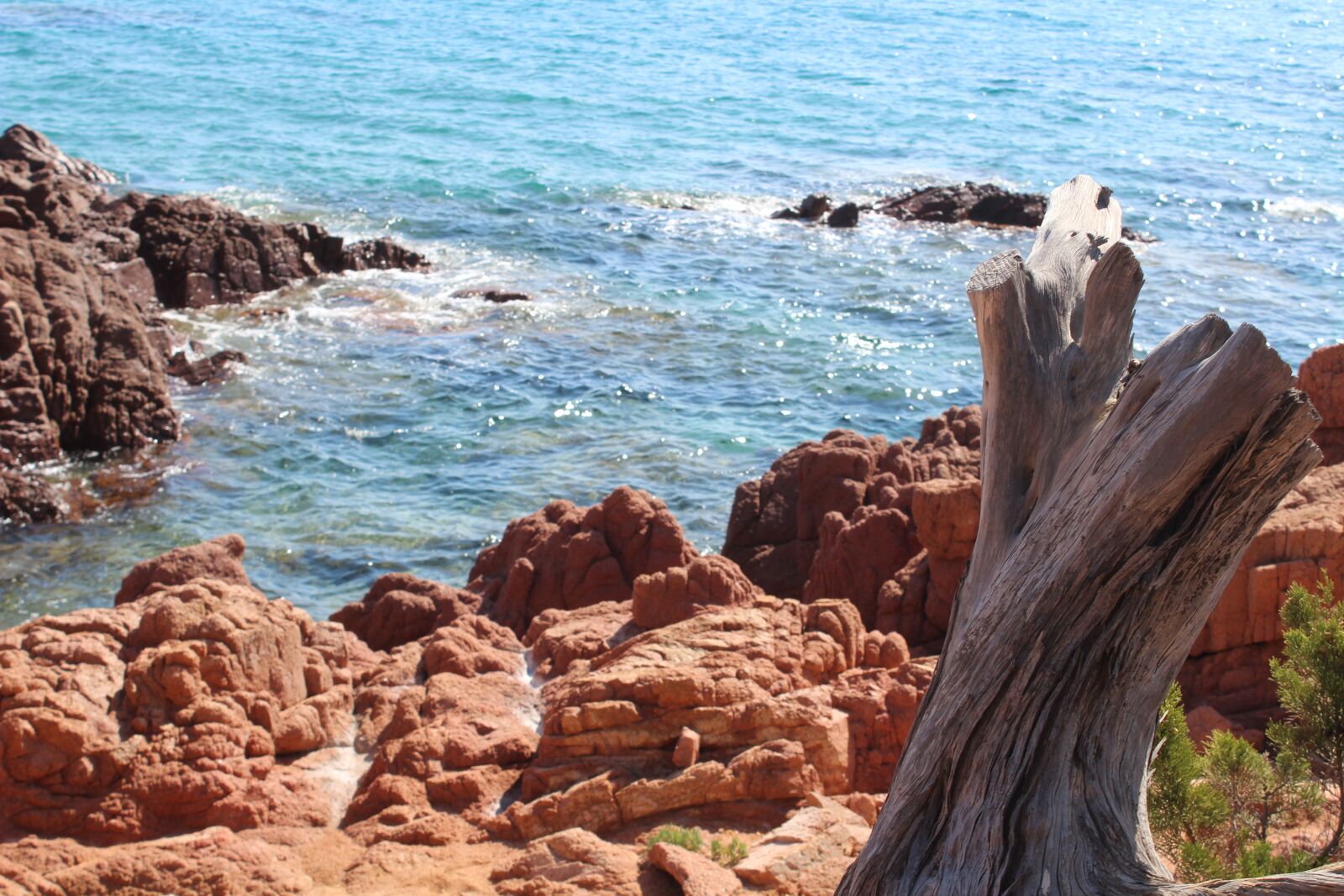 Canon EOS 1200D (EOS Rebel T5 / EOS Kiss X70 / EOS Hi) sample photo. Sardinia, sea, red photography