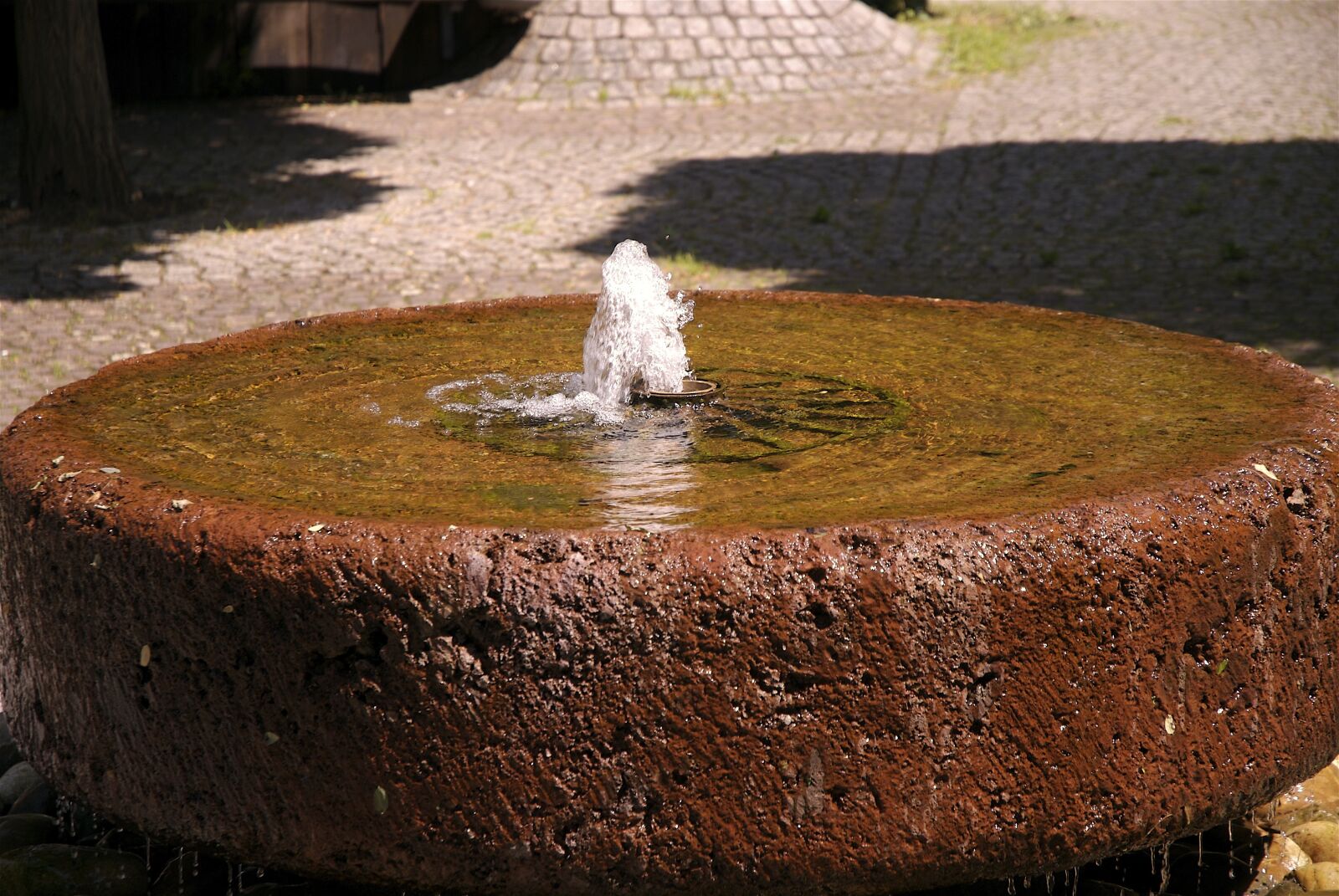 Nikon D200 sample photo. Fountain, park, germany photography