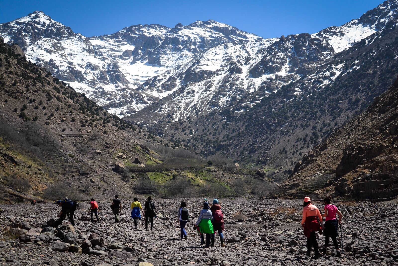 Nikon D3100 sample photo. People, mountain, hiking photography