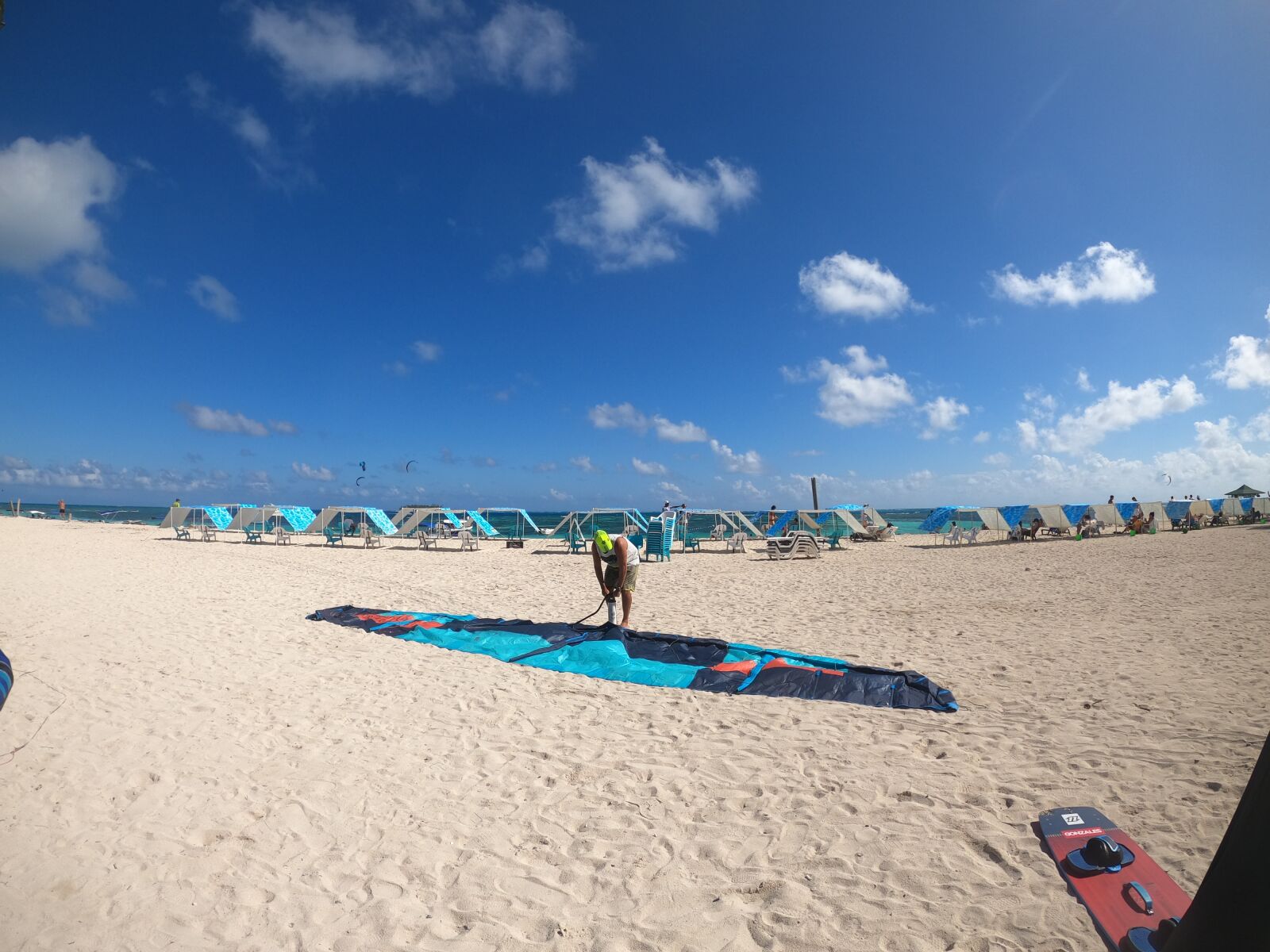 GoPro Hero8 Black sample photo. Kite surfing, san andres photography