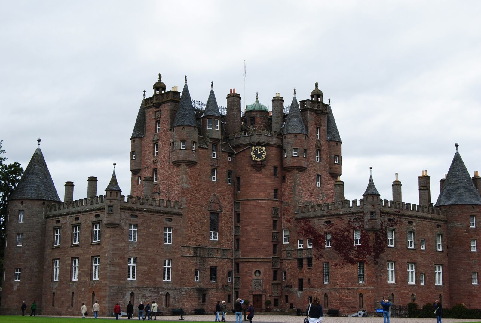 Nikon D3000 sample photo. Castle, glamis, scotland photography