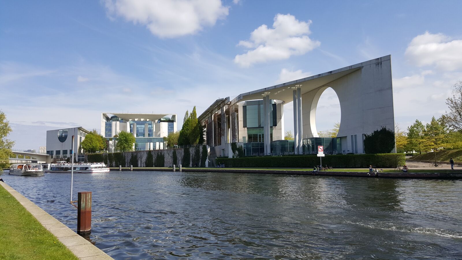 Samsung Galaxy S6 sample photo. Berlin, chancellery, architecture photography