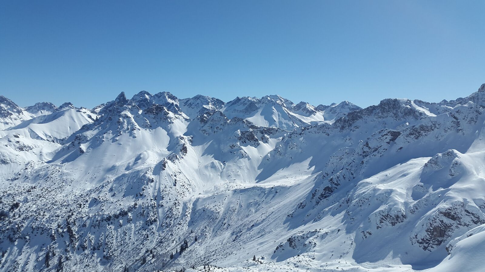 Samsung Galaxy Alpha sample photo. Trettachspitze, allgäu, winter photography