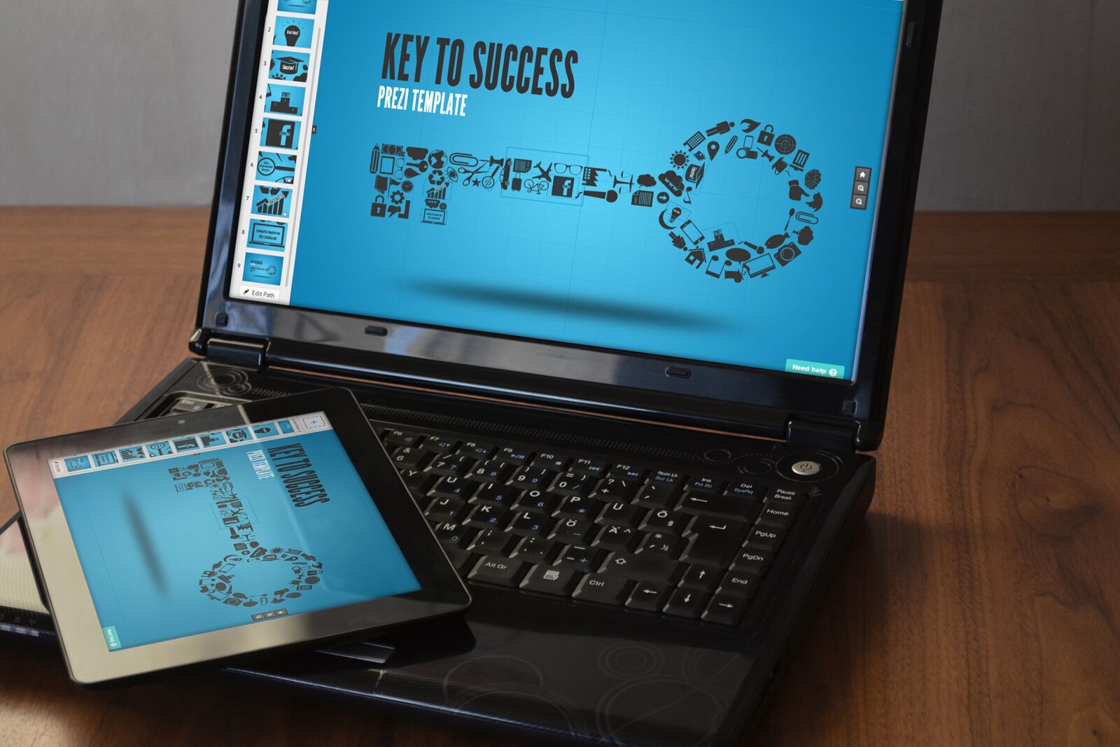 Nikon D5100 sample photo. Laptop, prezi, ipad photography