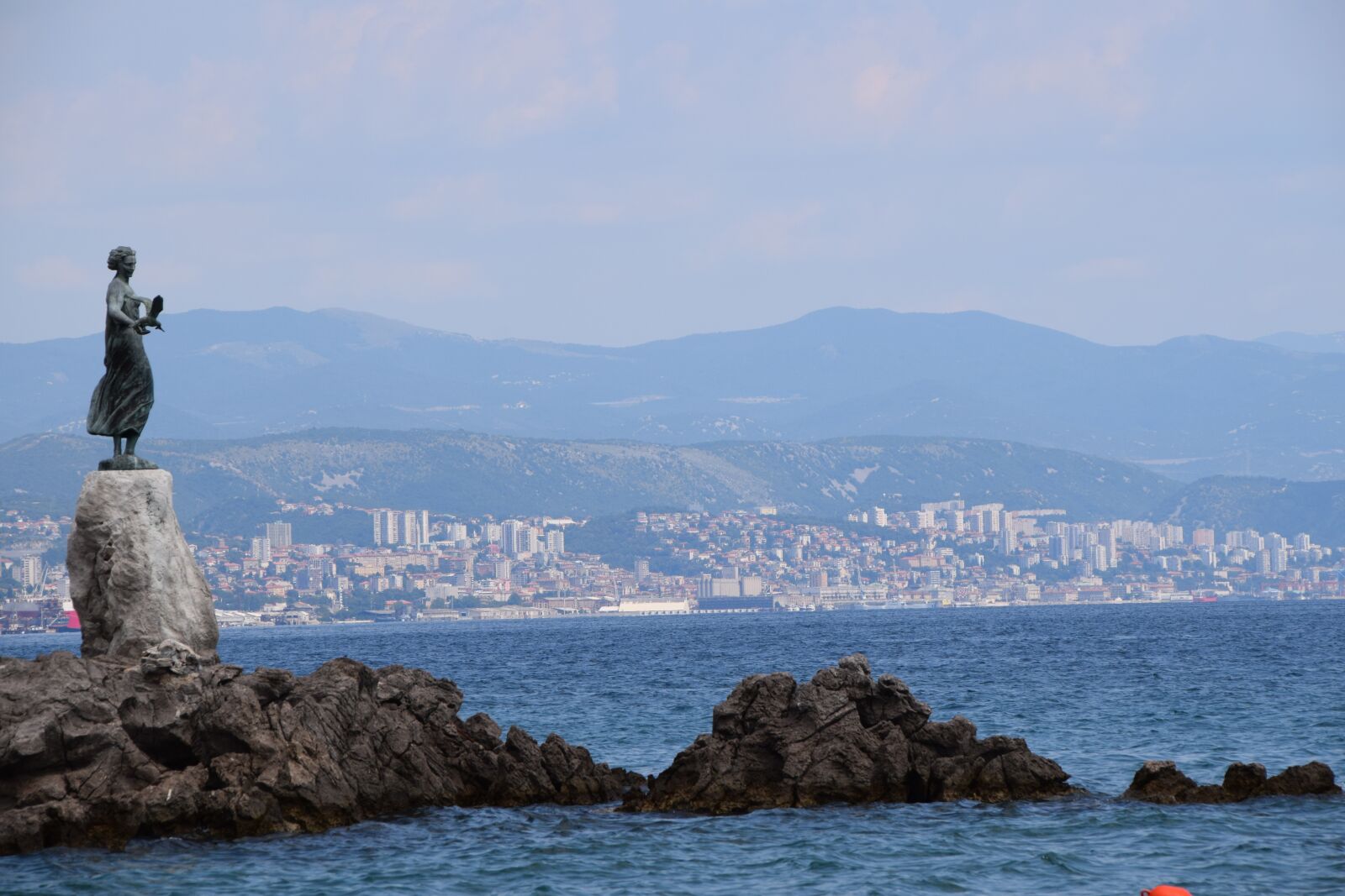 Nikon D3300 sample photo. Opatija beach, rijeka, panorama photography