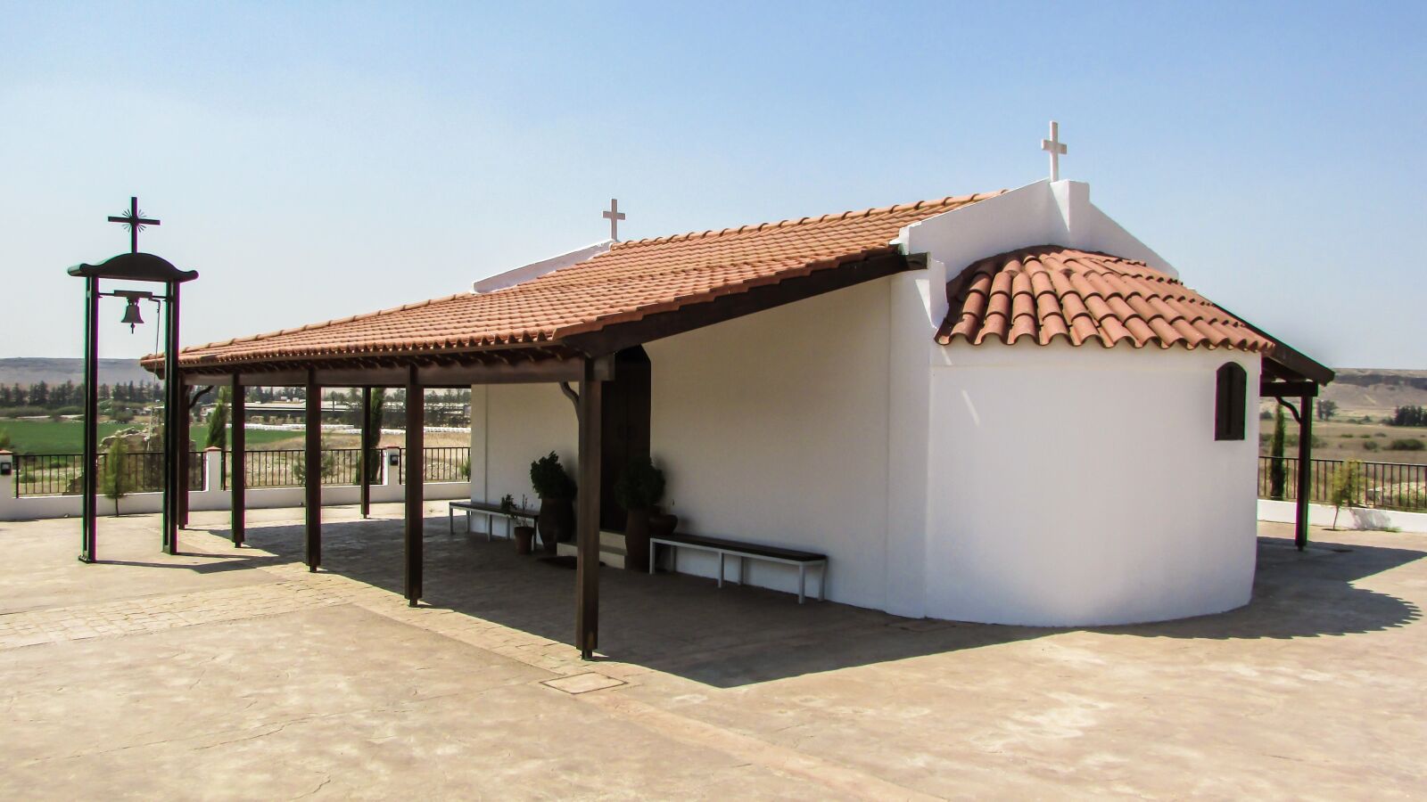 Canon PowerShot SX400 IS sample photo. Cyprus, potamia, church photography