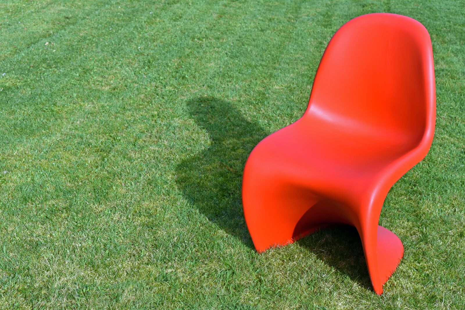 Nikon D3400 sample photo. Chair, spring, grass photography