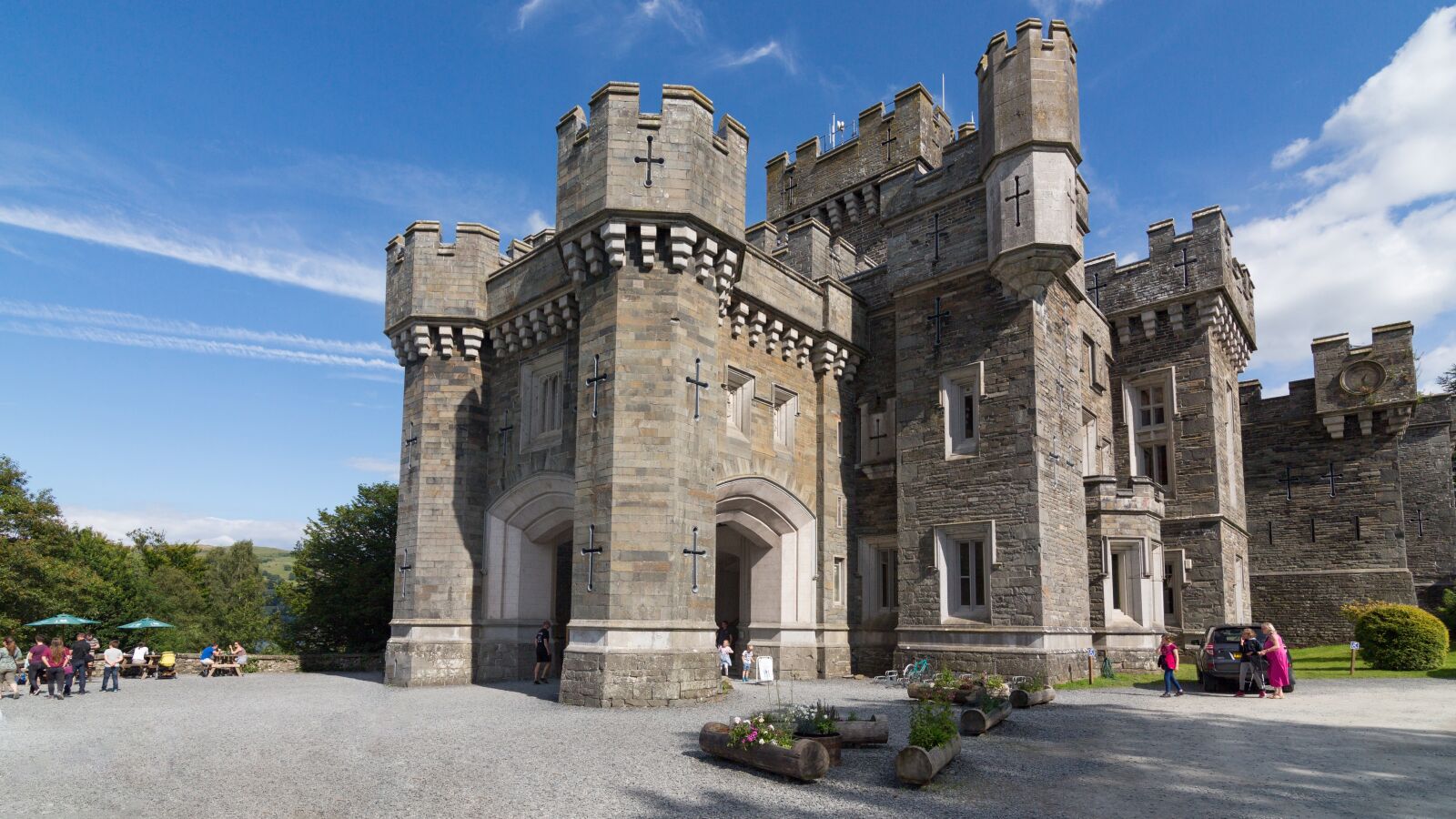 Canon EOS 5D Mark III sample photo. Lake district, castle, architecture photography