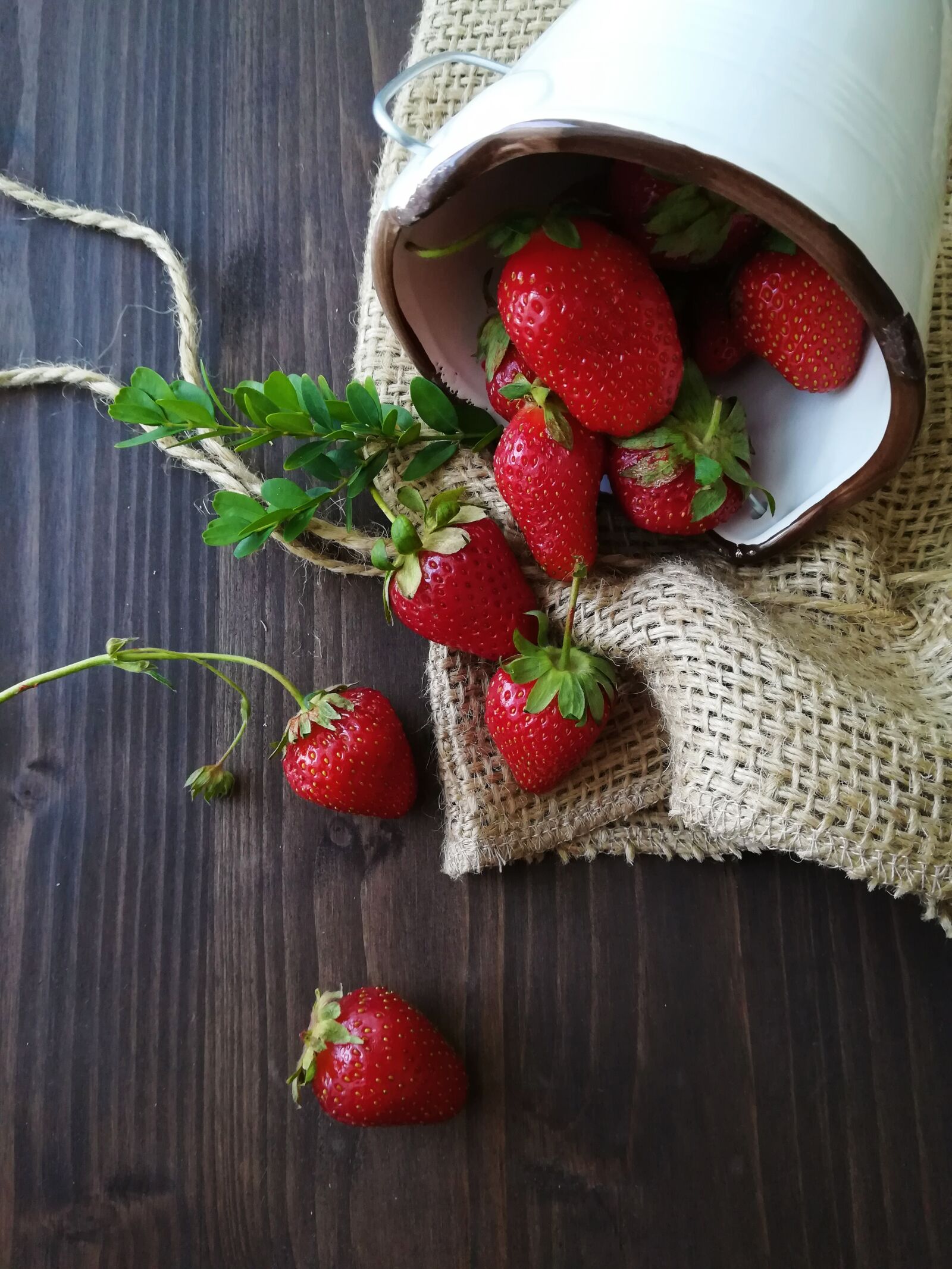 HUAWEI P10 lite sample photo. Strawberries, fruit, food photography