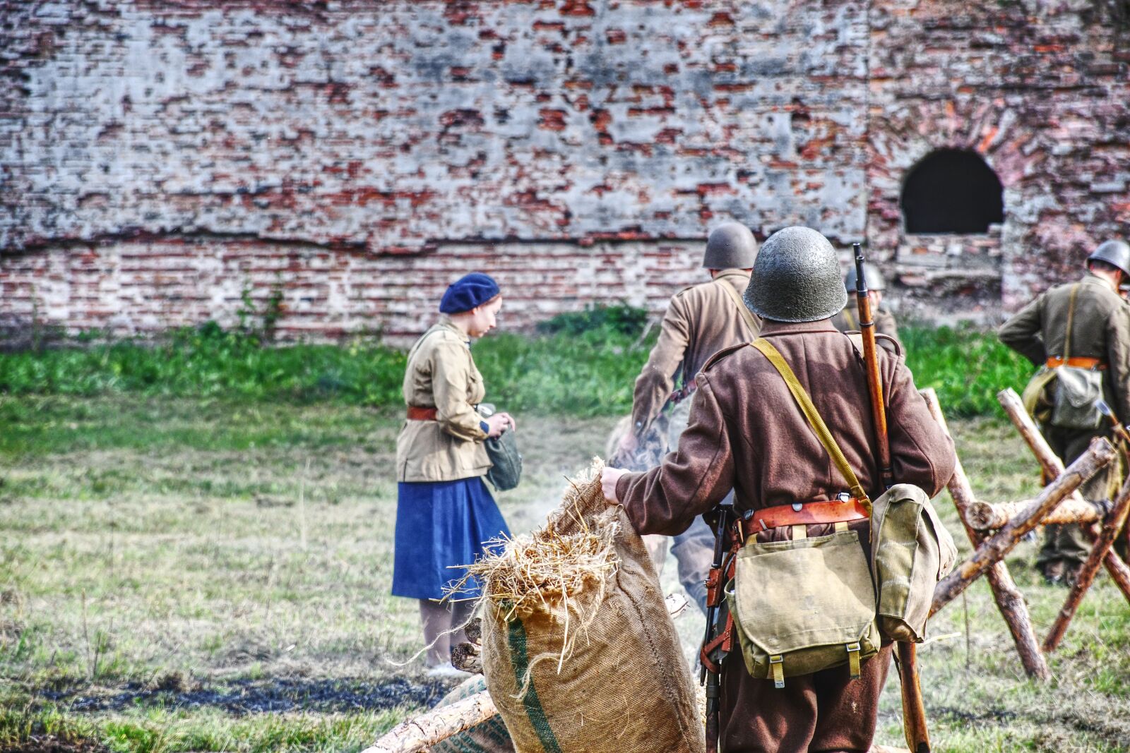Nikon D7500 sample photo. The military, soldiers, staging photography