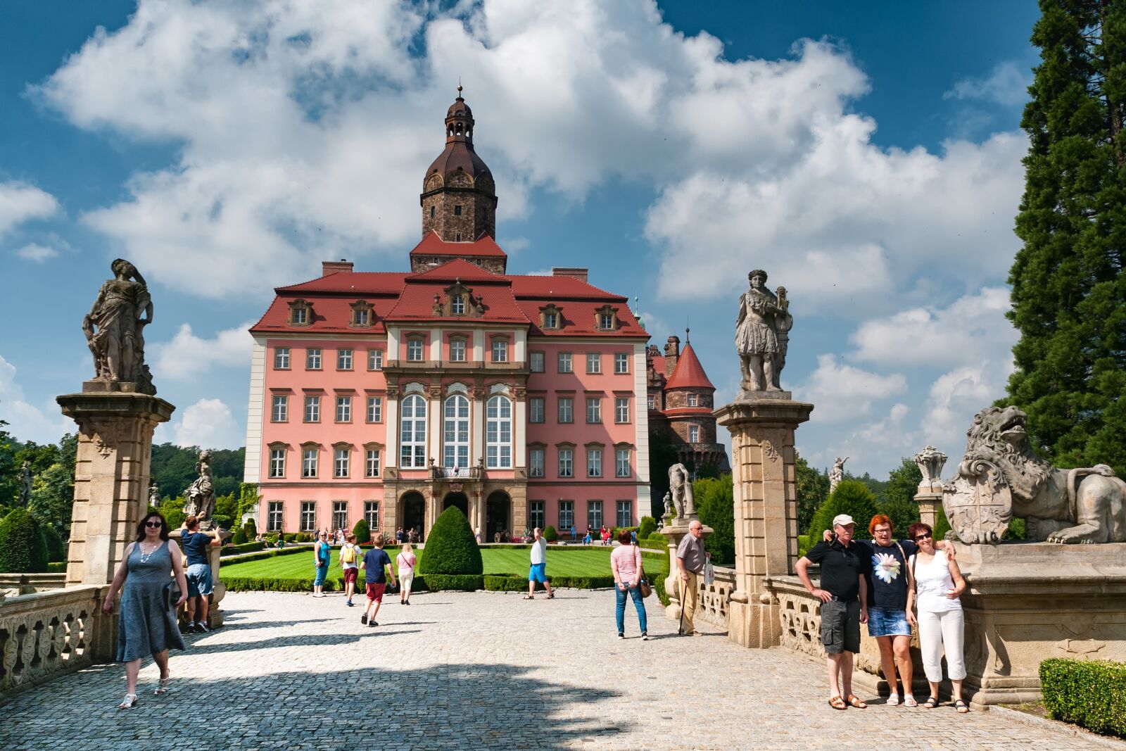 Nikon D300S sample photo. Książ, castle, prince stone photography