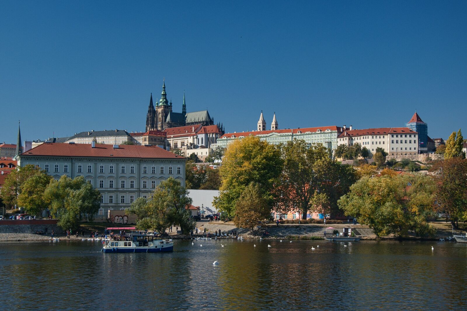 Nikon D5500 sample photo. Prague, city, river photography