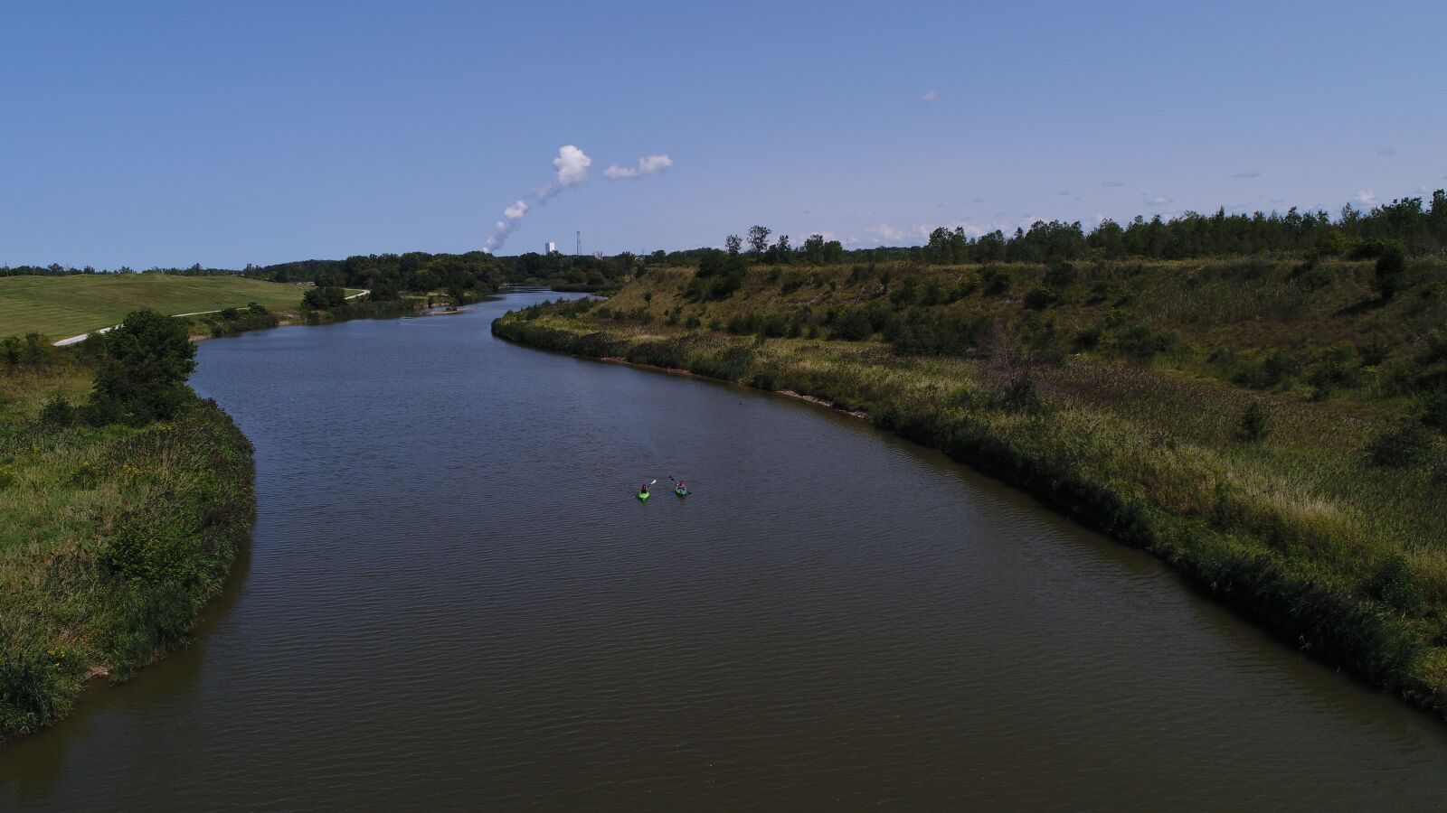 DJI FC6310 sample photo. River, landscape, scenery photography