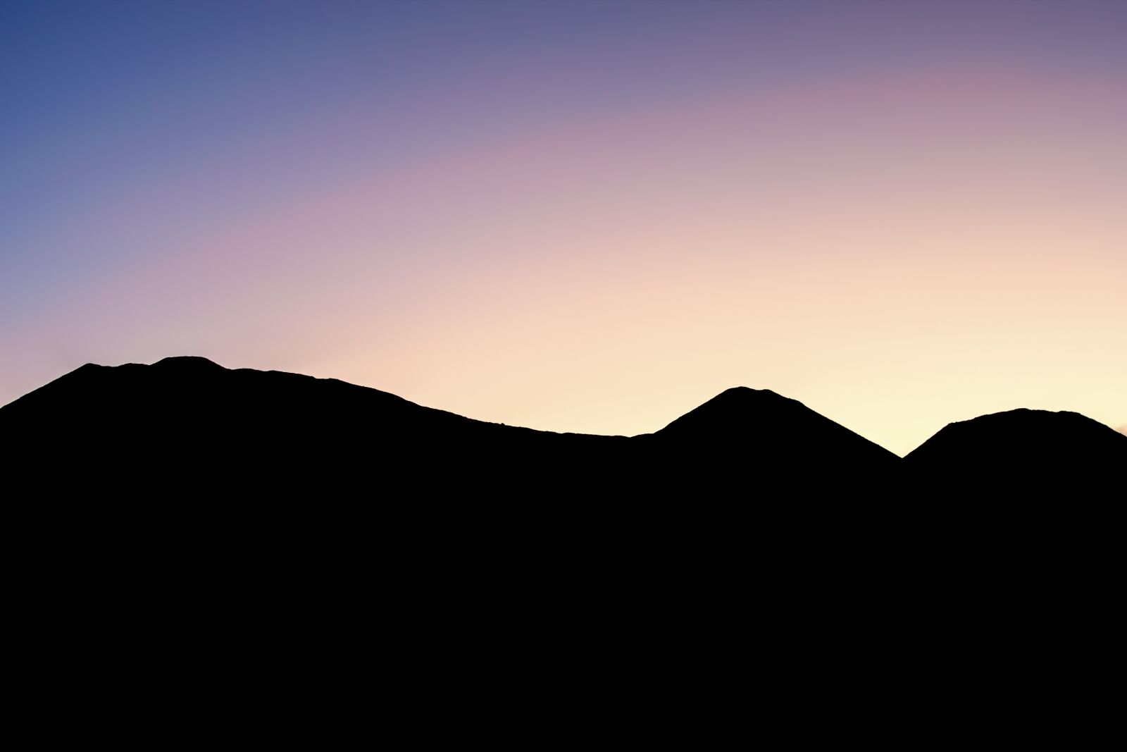 Nikon D3300 sample photo. Sunrise, mountains, silhouette photography