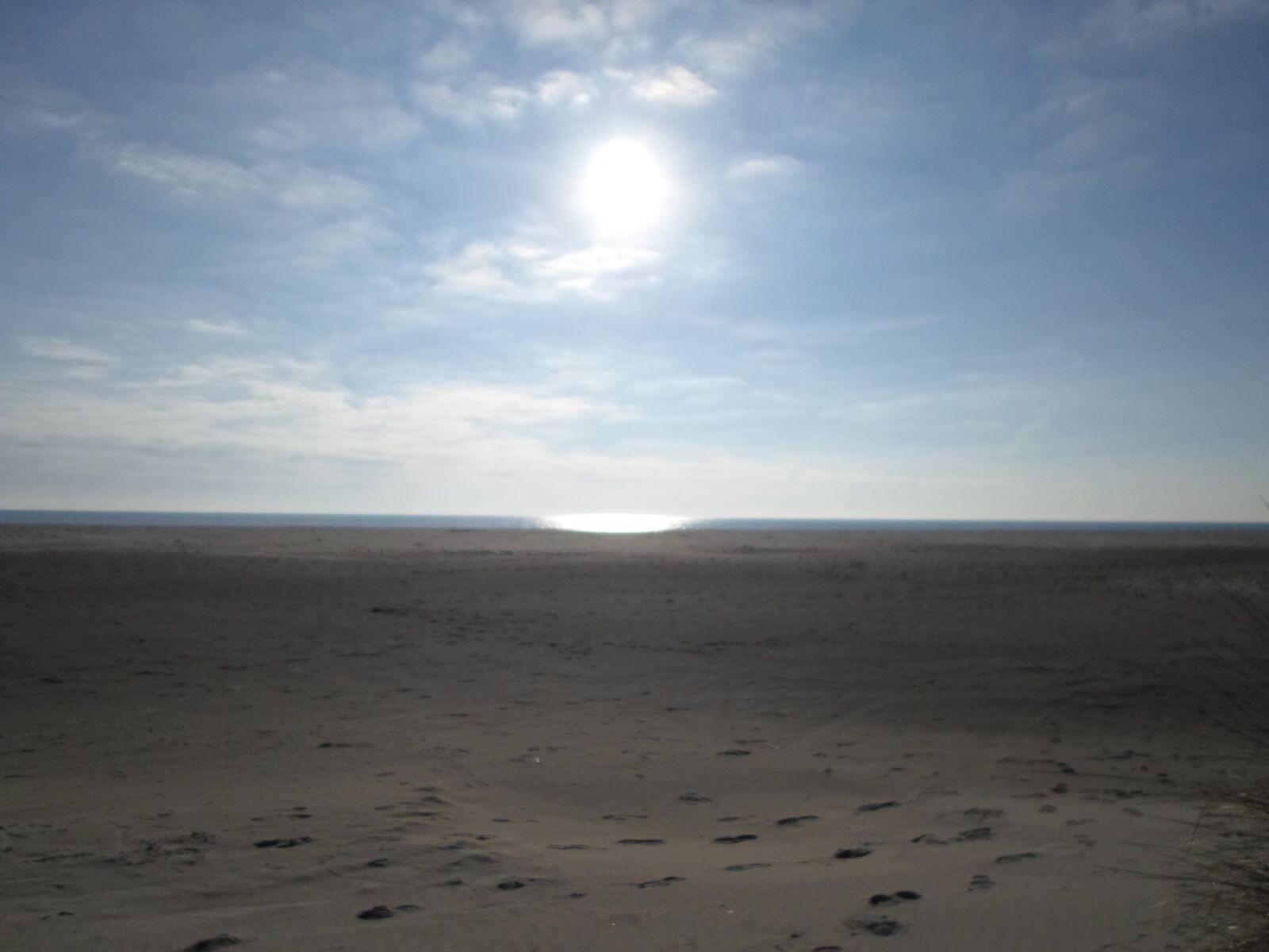 Samsung ST66 / ST68 sample photo. Sunset, seaside, saintes maries photography