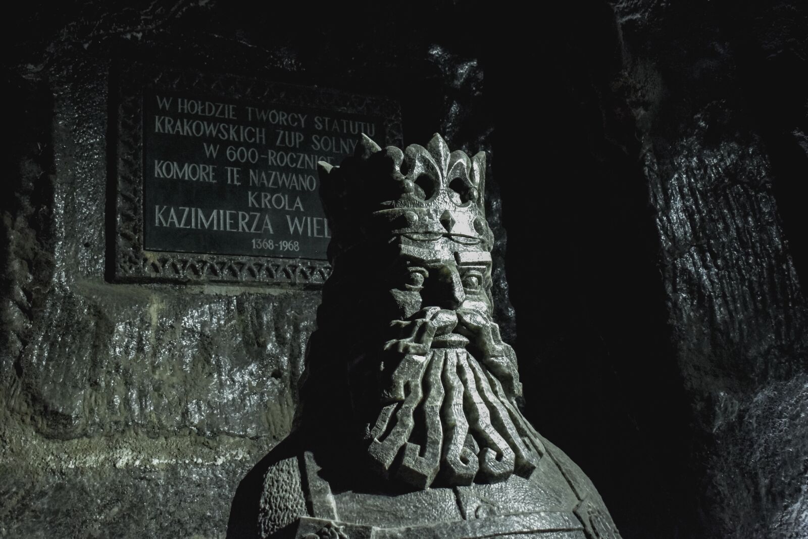 Nikon D3300 sample photo. Wieliczka salt mine, underground photography
