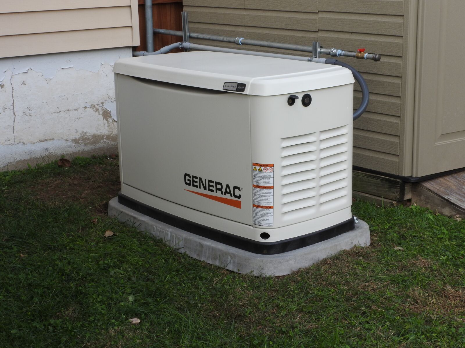 Nikon Coolpix P610 sample photo. Generac, generator, 6kw photography