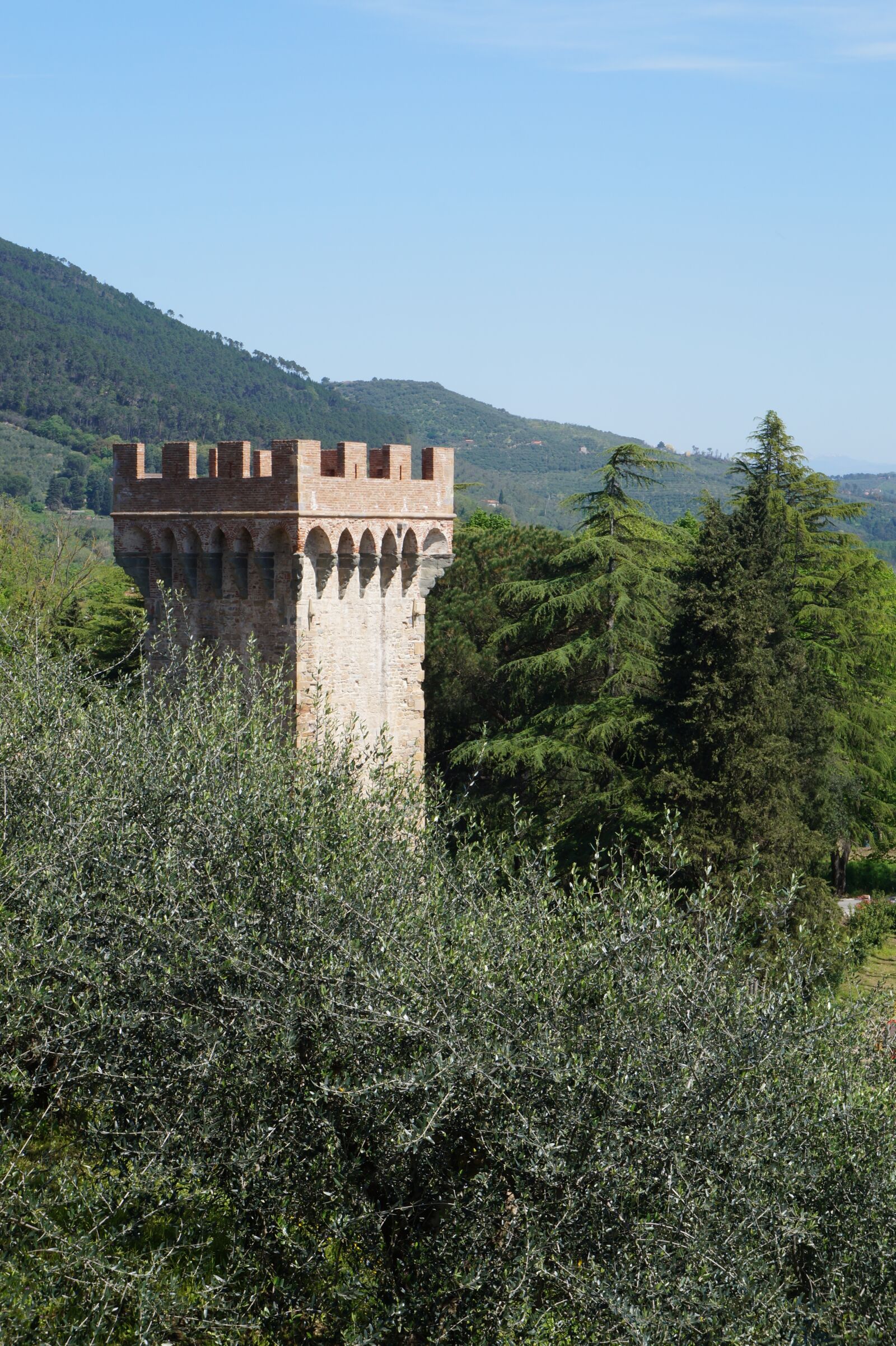 Sony Alpha a3000 + Sony E 18-55mm F3.5-5.6 OSS sample photo. Toscana, tower, architecture photography