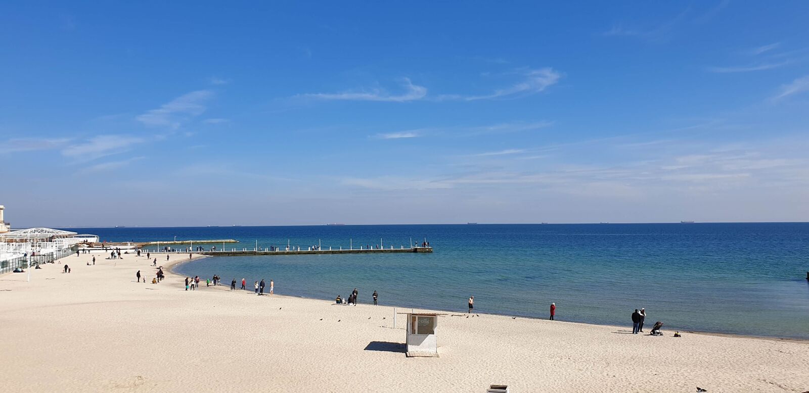 Samsung Galaxy S9+ sample photo. Sea, sand, good weather photography