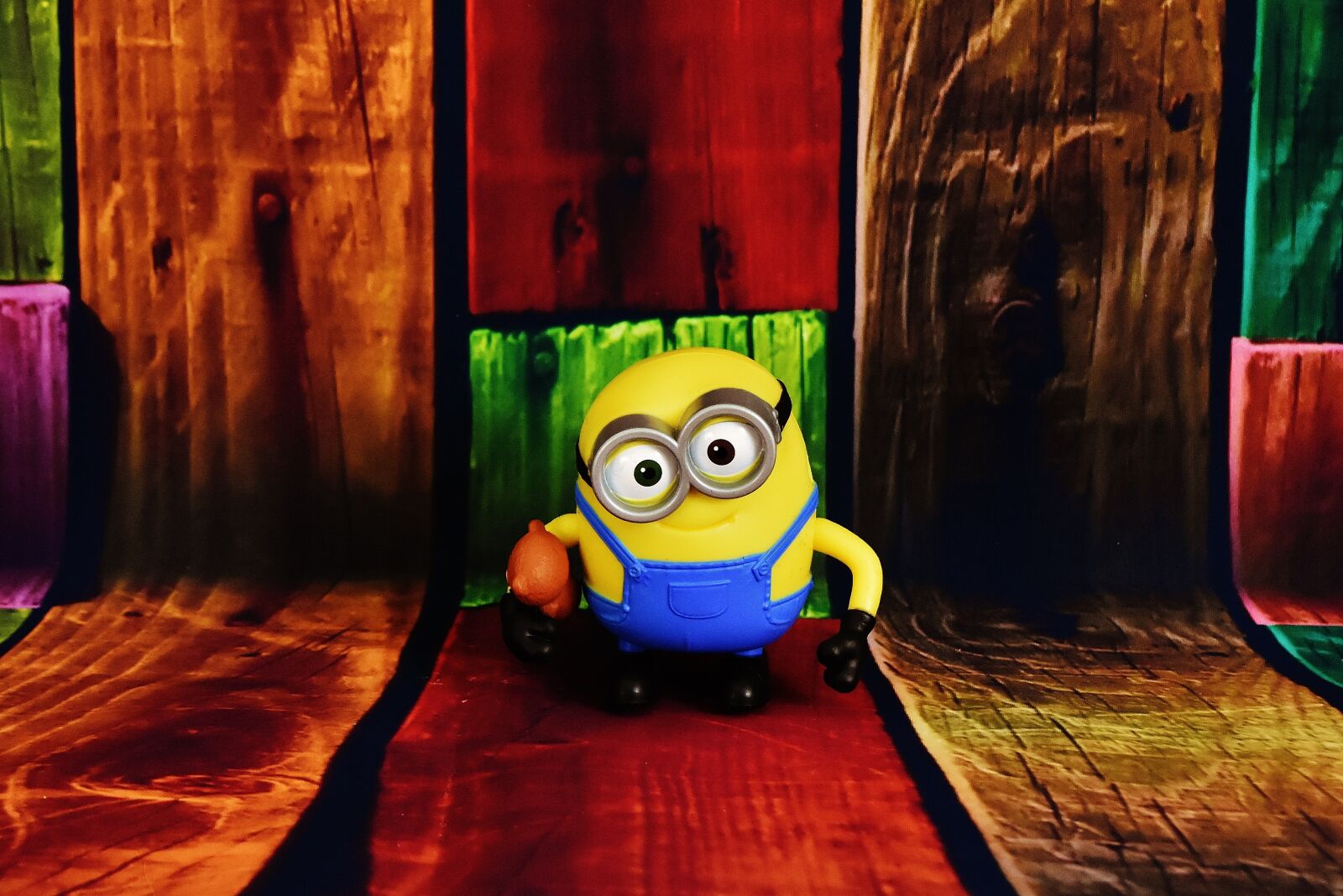 Nikon D7200 sample photo. Minions, figure, funny photography