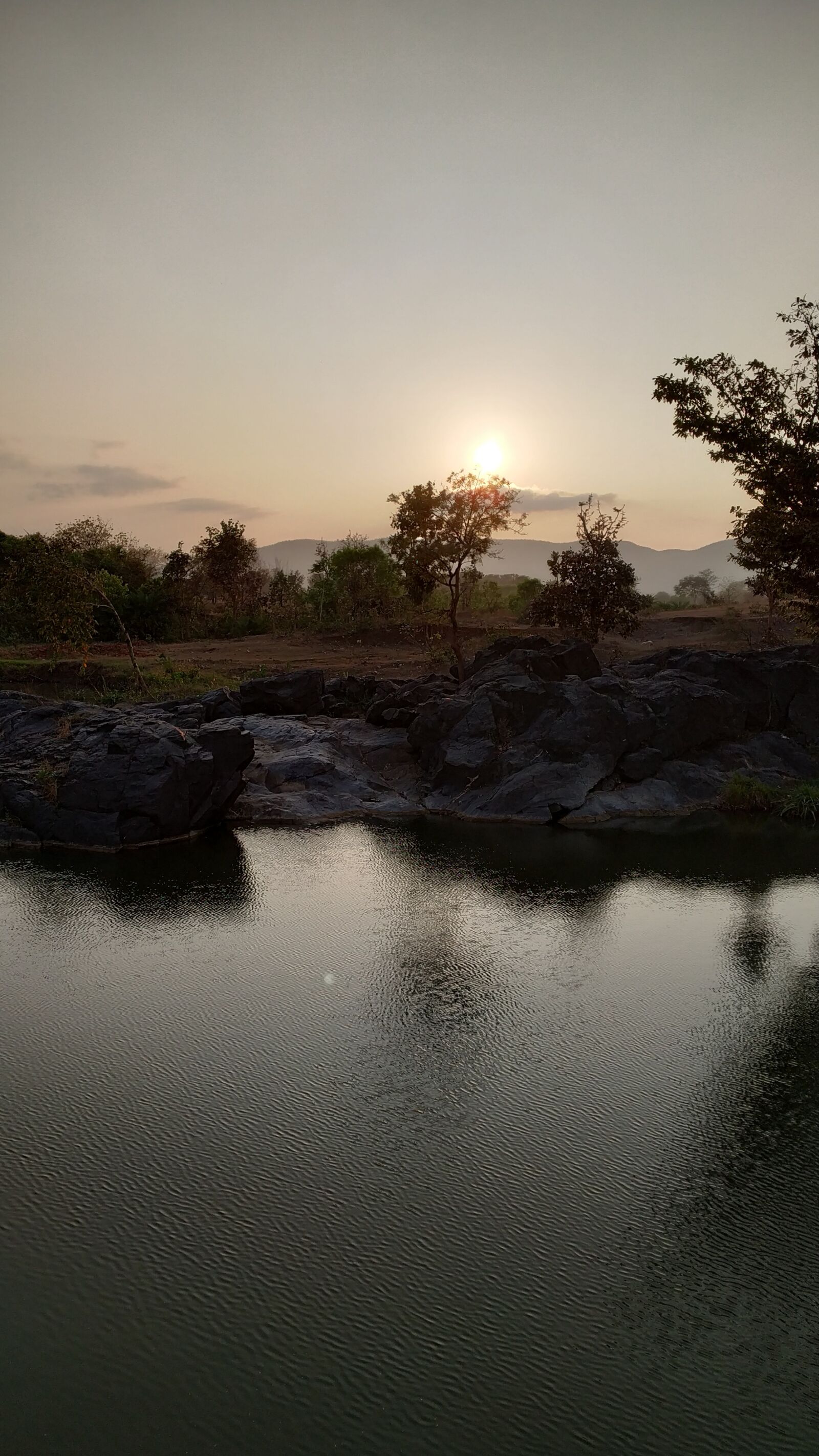 Xiaomi Redmi Note 5 Pro sample photo. India sunless, village sunset photography