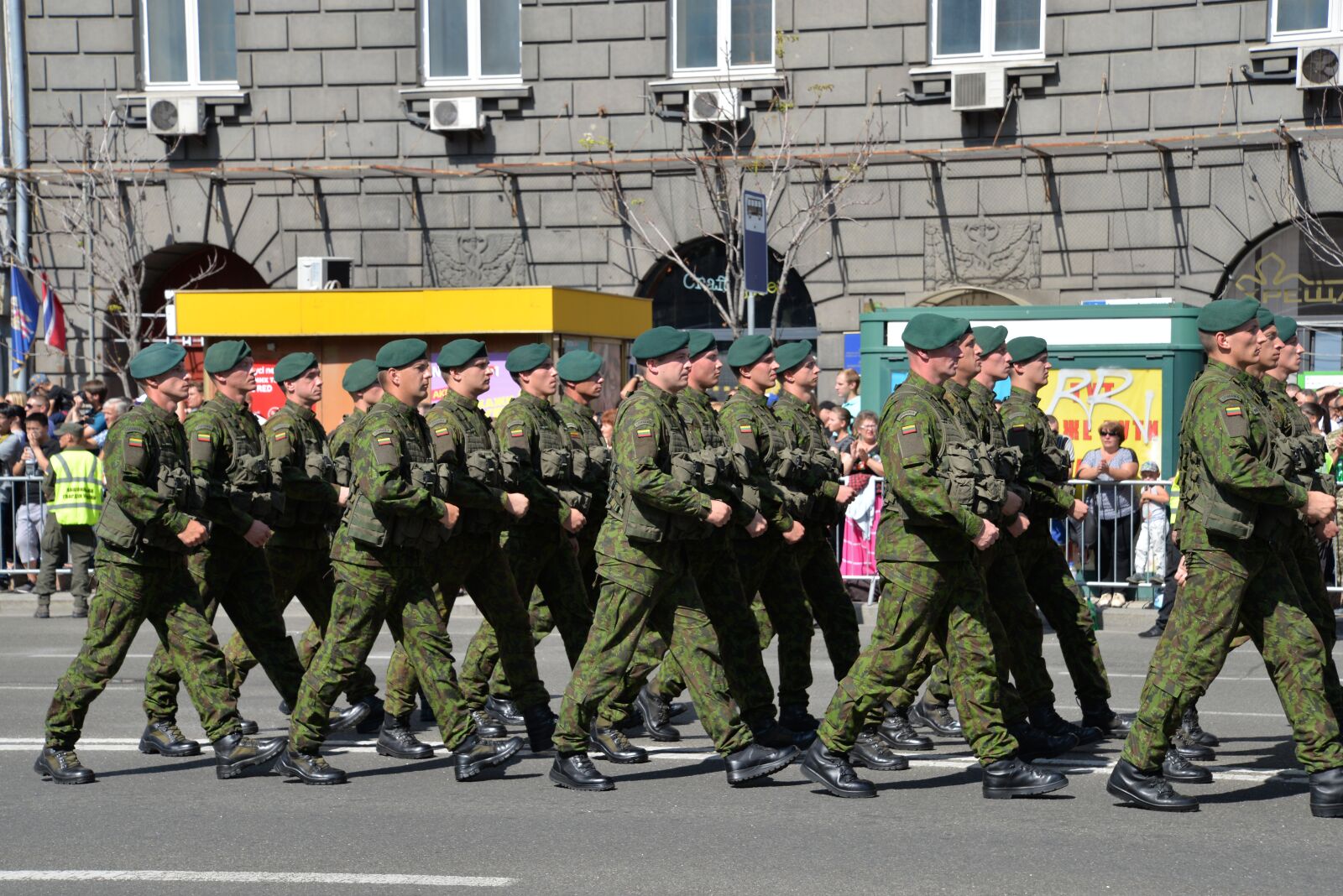 Nikon D610 sample photo. Independence day, parade, khreshchatyk photography