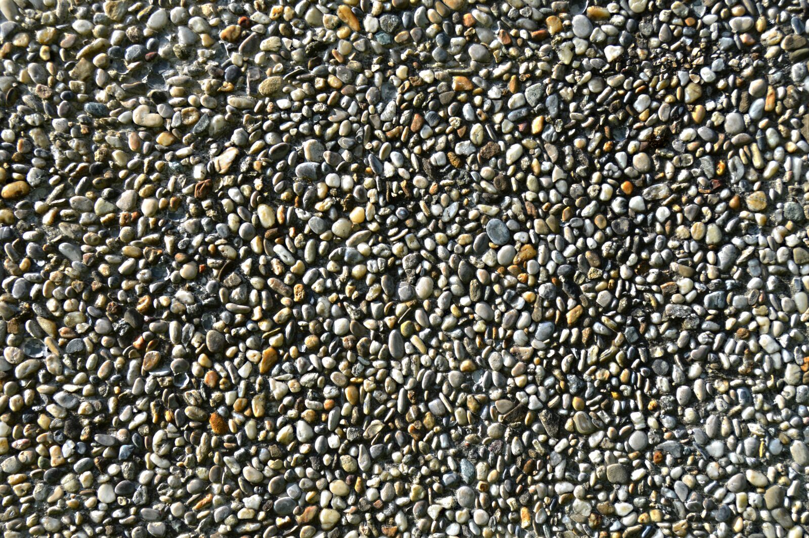 Nikon D3200 sample photo. Texture, pebble, gravel concrete photography